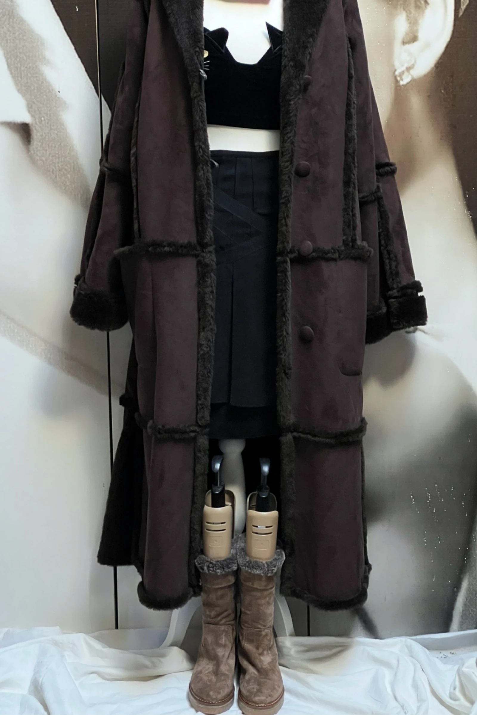 And God Created Woman faux fur coat – photo 2